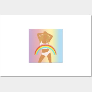 Mariah Carey Rainbow album cover (LGBT Pride, also!) Posters and Art